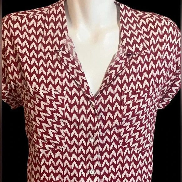Jachs Girlfriend Ladies' Short Sleeve Blouse - Picture 6 of 7